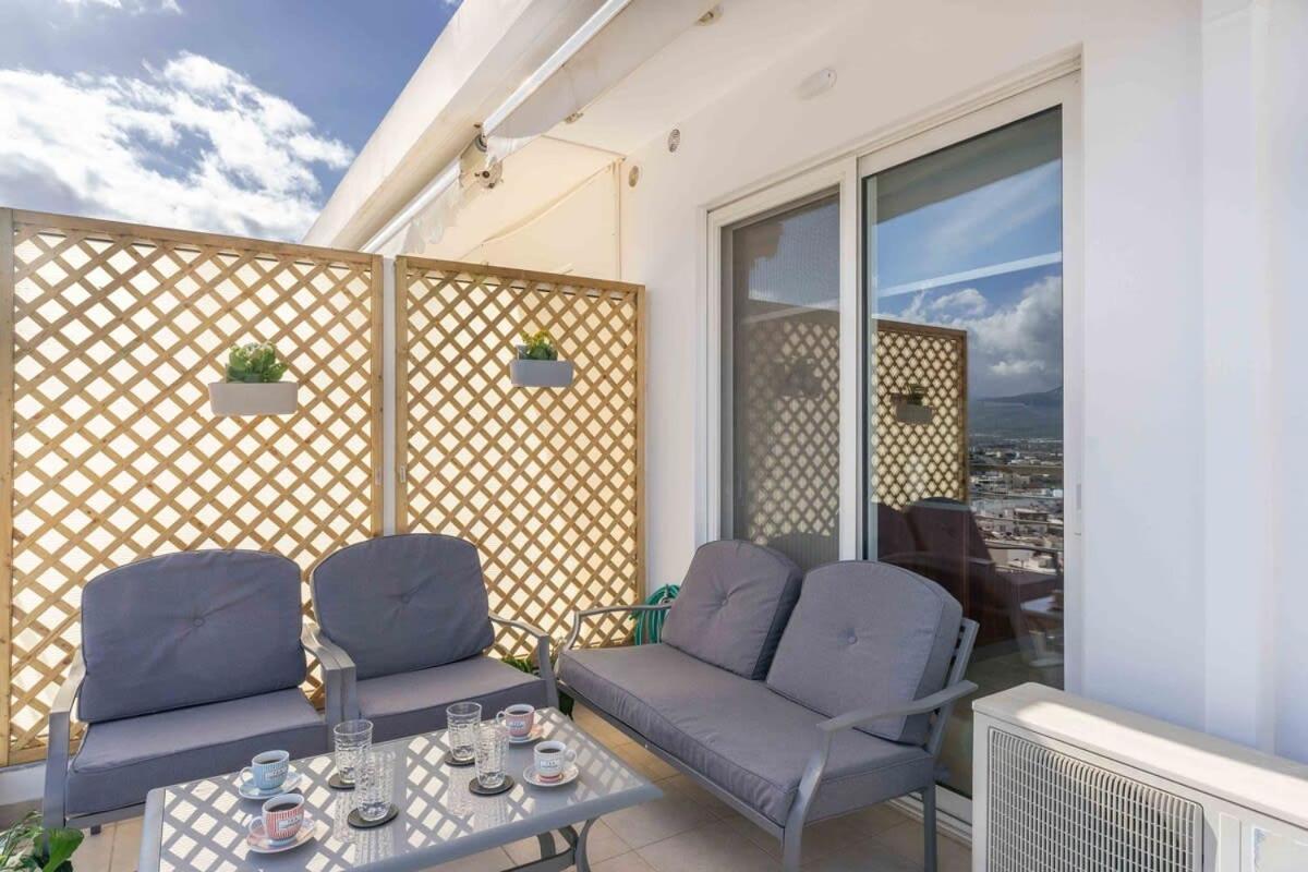 Sitia Panoramic Penthouse - Close To Sandy Beach - Private Parking Sitia (Crete) Exterior foto